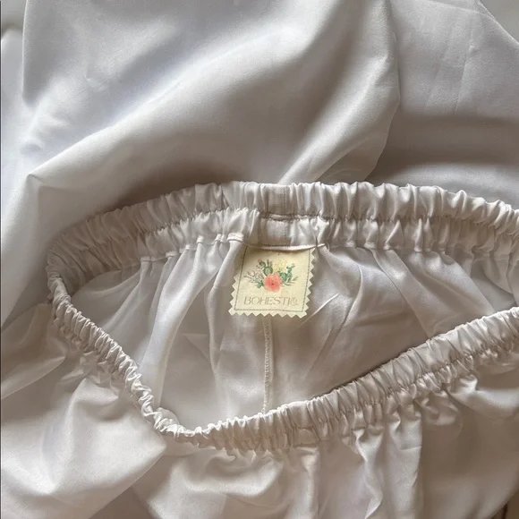 Women’s Vintage White Ruffled lace Bloomers Medium - Picture 7 of 7